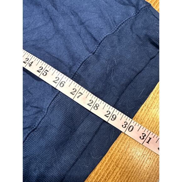 2Pac y2k 90's Rap Music Crewneck Blue Doube Sided Sweater Large - Picture 6 of 6